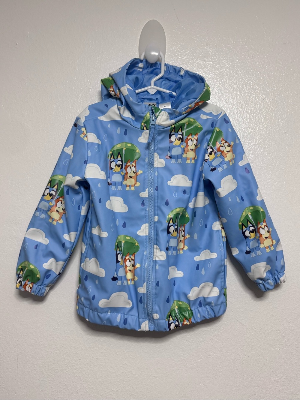 Kids Waterproof Bluey Raincoat